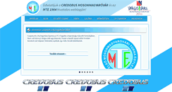 Desktop Screenshot of mte1904.hu
